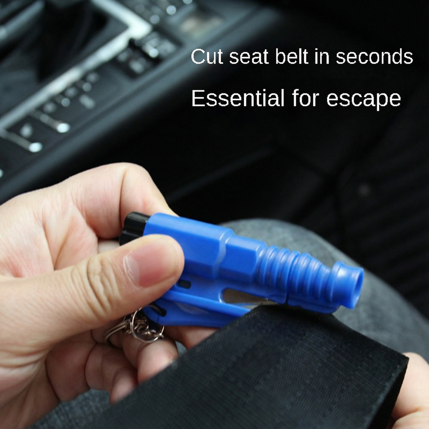 Salamty™ 3-in-1 Car Escape Tool – Safety Hammer & Seat Belt Cutter